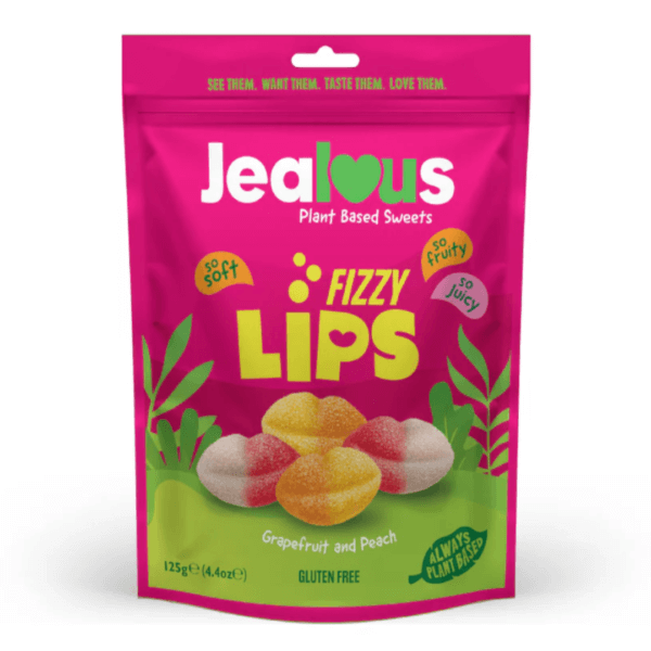 Jealous Sweets Fizzy Lips GF Vegan Jelly