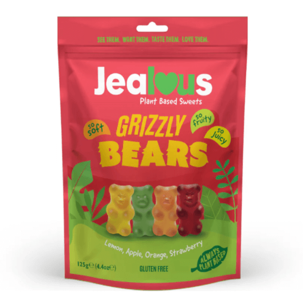 Jealous Sweets Grizzly Bears GF Vegan Jelly