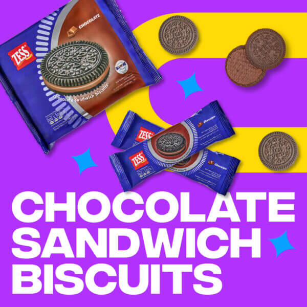Zess Chocolate Sandwich Biscuits Chocolate 264.6g - Image 2