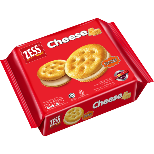 Zess Cracker Sandwiches Cheese 229.5g