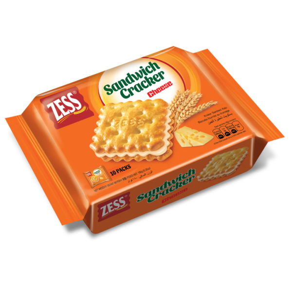 Zess Sandwich Cracker Cheese 180g