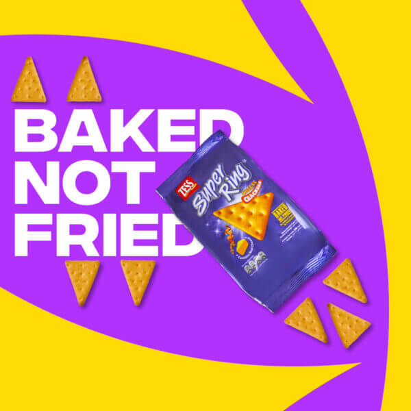 Zess Super Ring Cheese Crackers 75g - Image 2