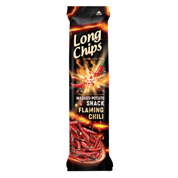 Long Chips Flaming Chilli